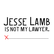 Jesse Lamb is Not My Lawyer