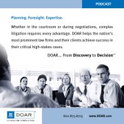 DOAR Litigation Consulting Podcast
