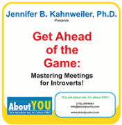 Get Ahead of the Game: Mastering Meetings for Introverts