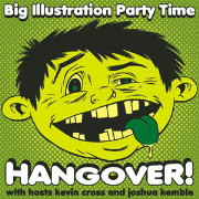 Big Illustration Party Time Hangover!