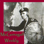 William Topaz McGonagall Weekly