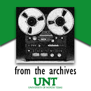 UNT Music Library - From the Archives