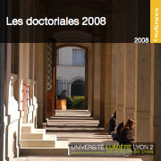 Journée d'études de l'Ecole Doctorale EPIC (Doctoriales 2008)