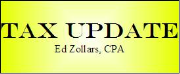Ed Zollars' Tax Update Podcast
