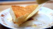 Honey-Truffle Grilled Cheese: Yum!