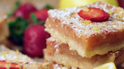 A Strawberry Spin on Classic Lemon Bars