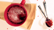 Crave-Worthy Red Velvet Microwave Mug Cake For 2