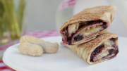 Grill Up the Sweetest PB&J Burrito