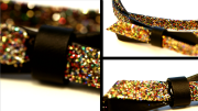 Get Glitzy With a Sparkly Bow Belt Inspired by Miu Miu