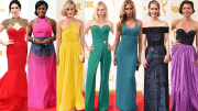 Taste the Rainbow! Emmys Gowns in Every Hue