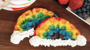 These Rainbow Waffles Taste Like Happiness