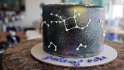 Mercury Is NEVER in Retrograde When You Have This Awesome Galaxy Cake!