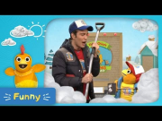 Tim and Chica's Moving Company Take on Snow | Sunny Side Up Show | Sprout