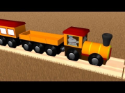 Wooden Number Train: Numbers 1 to 10 - The Original