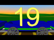 Learn Numbers 10-20: Little Train of Numbers