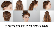 7 Days of Easy Curly Hairstyles