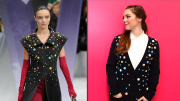 DIY: Jazz Up a Cardigan With Candy-Colored Gems à la Chanel