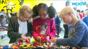 Lego Robot Can Decorate Easter Eggs