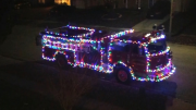 Santa gets pulled over by police