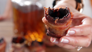 No Chaser Needed For Chocolate-Bacon Shot "Glasses"