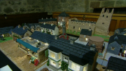 Cake in shape of British village on auction to raise money for church