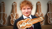 Ed Sheeran Puts the "Ginger" in Gingerbread Guitar Cookies