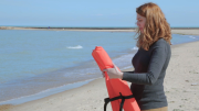 Doing Her Part: This Woman Threw A Life Jacket Into A Lake Just In Case Someone Needs It