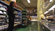 Beautiful: Man Stands 5 Feet Away From The Salad Bar While Browsing