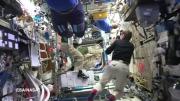 ISS astronauts join Mannequin challenge