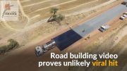 Road building video proves unlikely viral hit