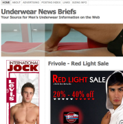 Underwear News Briefs - A Men's Underwear Blog