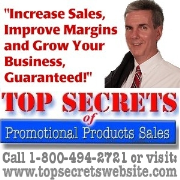 '--Top Secrets of Promotional Products Sales--'