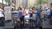 Cast of Sara Bareilles' 'Waitress' performs on the TODAY plaza