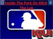 Inside the Park With Nick Ertmer and Tyler Tjelmeland (iPod)