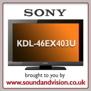 Sony Bravia KDL46EX403(KDL46EX403U)Cheap Freeview HD 1080P 46 inch 24P DLNA LCD TV