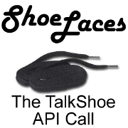 Shoe Laces: Tying Things Into TalkShoe