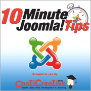 10 Minute Joomla Tips