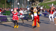 Disneyland Paris celebrates 25th anniversary with colourful parade