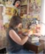 Teresa Sullivan tells stories with beads, tapestries, jewelry and sculpture