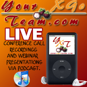 Your X-Go Team Conference Call Podcast