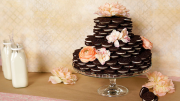 A Wedding Cake Made Entirely of Oreos