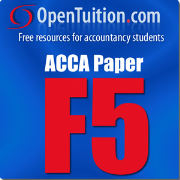 ACCA Paper F5 "Performance Management"