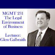 Glen Galbraith's Business Law Lectures
