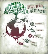 Purple Goes Green