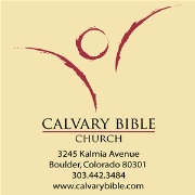 Calvary Bible Church, Boulder, CO