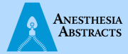 Anesthesia Abstracts