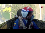Пилотаж МиГ-29ОВТ. Съемки с камер GoPro