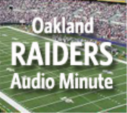 Oakland Raiders Audio Minute