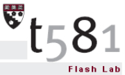 Flash Labs for T-581 Advanced Design Studio