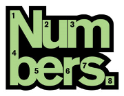 Numbers. - 12345678 Podcast!